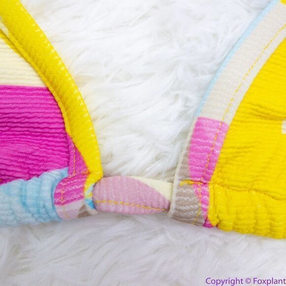 NEW SET! MELLO the label color block brazilian bikini ,L - Picture 6 of 16